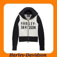 MAGLIA LANA DONNA BLACK WHITE H-D