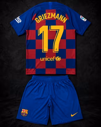 Completino calcio Griezmann Barcelona 
