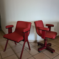 Sedie Olivetti synthesis design Sottsass vintage