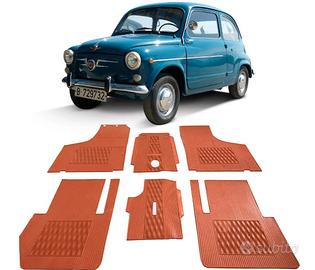 TAPPETI AUTO D’EPOCA GOMMA