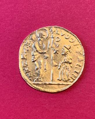 Venezia: moneta Zecchino oro Doge Ludovico Manin