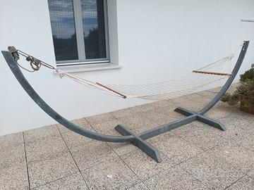 Struttura supporto amaca in ferro zincato 