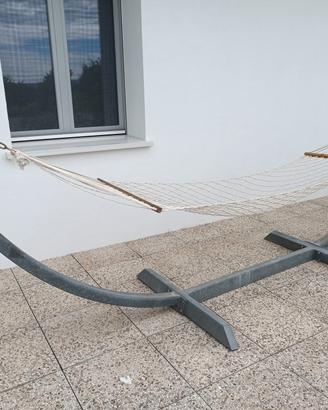 Struttura supporto amaca in ferro zincato 