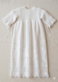 Vestito di Battesimo in Uncinetto