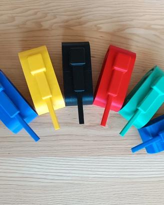 carrarmato RISIKO in plastica colore a scelta