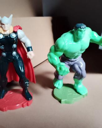 Lotto giochi e peluche marvel e dc