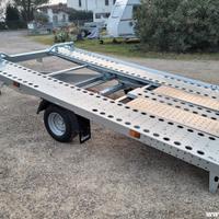 CARRELLO RIMORCHIO PORTA AUTO VEICOLI CRESCI PA14 