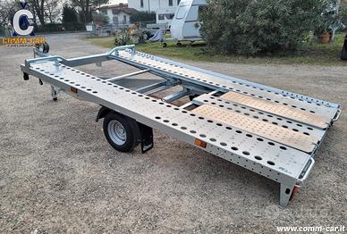 CARRELLO RIMORCHIO PORTA AUTO VEICOLI CRESCI PA14 