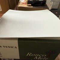 Saturnia - 25 piatti quadrati moderni 31 cm