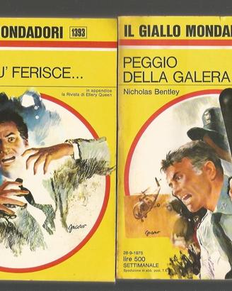 10 gialli Mondadori anni' 60/70:1100-1053-1355