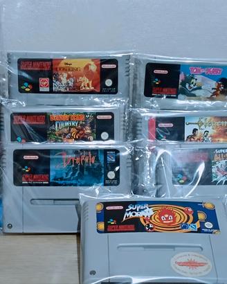 Giochi Nintendo SNES PROMO 3x2 