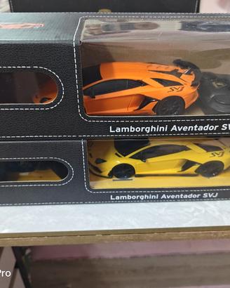 due macchine  RASTAR Lamborghini Aventador 