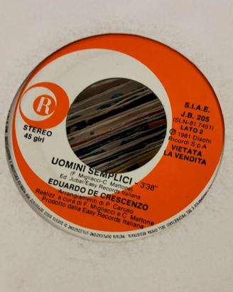 vinile De Crescenzo e Nannini