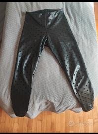 Leggings Tezenis a pois caldi similpelle