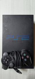 PlayStation 2 + joystick + cavi