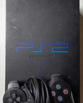 PlayStation 2 + joystick + cavi