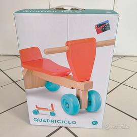 Triciclo in legno Città del Sole