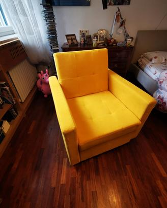 poltrona letto come nuova 