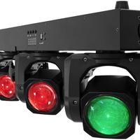 TESTA MOBILE DISCOTECA LUCI LED BARRA CON 4 TESTE