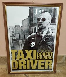 Quadro Poster Stampa TAXI DRIVER Robert De Niro