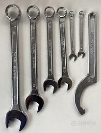 Kit chiavi miste chiome e vanadium 7 pezzi