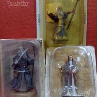 Statuine signore degli anelli Gandalf ed Elrond