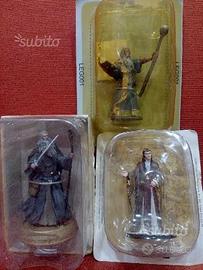 Statuine signore degli anelli Gandalf ed Elrond