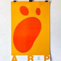 Manifesto Mostra JEAN ARP 1985 - Grafica Vintage