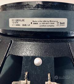 Coni SWR Goliath/Super Redhead 10” 8 Ohm EMINENCE