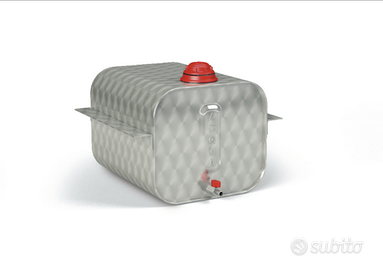 Tanica acqua inox fiorettata litri 25 motrice