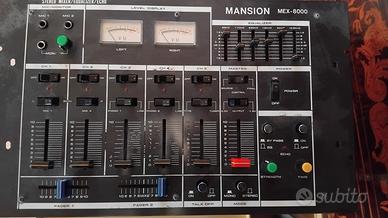 Mixer/Equalizer/Echo Mansion Mex 8000