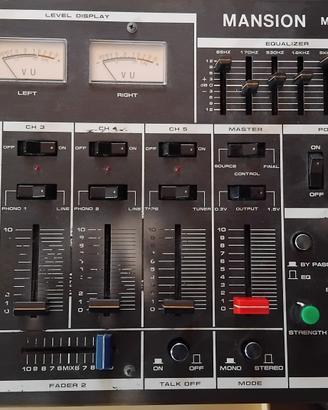 Mixer/Equalizer/Echo Mansion Mex 8000