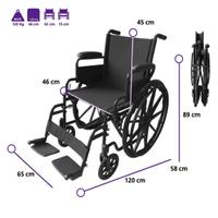 Sedia a rotelle NUOVA confezione ancora sigillata