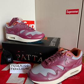 Nike Air Max 1 x Patta Waves Rush Maroon 41