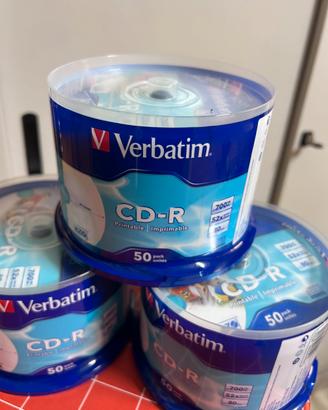 50 CD R  Stampabili Verbatim Nuovi