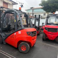 Carrello elevatore diesel Linde