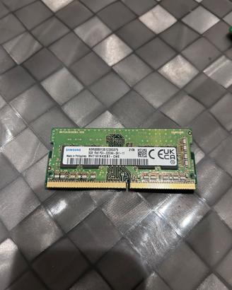 Memoria ram 8 gb samsung ddr4 3200 sodimm