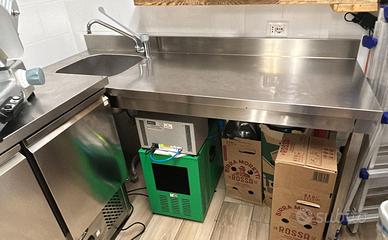 Lavello a incasso 40x40 con Miscelatore
