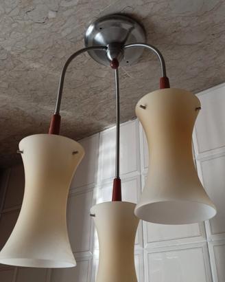 Set lampadario + lampade da comodino
