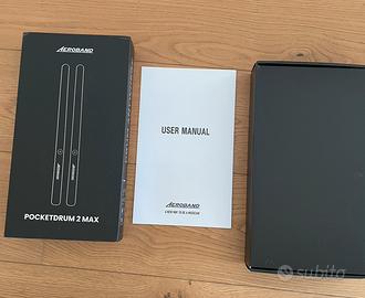 Aeroband drum kit e custodia