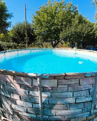 kit piscina Bestway super  di 21 m3completo 