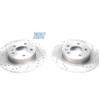 DISCHI FRENO FORATI E SCANALATI PER PORSCHE