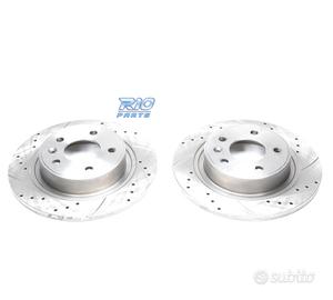 DISCHI FRENO FORATI E SCANALATI PER PORSCHE