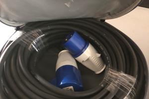 Cavo prolunga camper 25mt nuovo