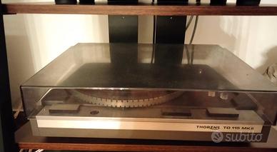Thorens giradischi mod TD115 MKII con testina