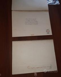 ESSO Benzina calendari 1956 1957