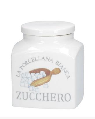 Barattolo Porcellana Deco 1,1L Sale e zucchero