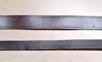 2 Cinghie Tracolla Vintage per Fucile - Vera pelle