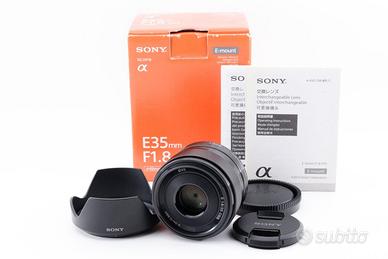 Sony E 35mm f/1.8