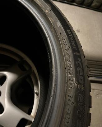 Coppia gomme hankook invernali da 20